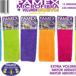 PAÑO MICROFIBRA VOLUMEN PAMEX 30 X 40