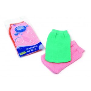 MANOPLA BAÑO RIZO PACK-2 SAYMA