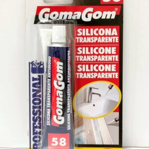 SILICONA GOMA GOM TRANSP. 50 ML.