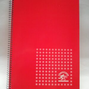 BLOC T. FOLIO TAPA DURA CUADROS 50 H.