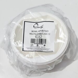 CUENCO PLASTICO 250 ML. B/10 U. KONNY