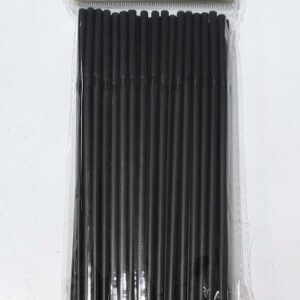 CAÑITAS BIODEGR. B/50 UND. MAXI NEGRA
