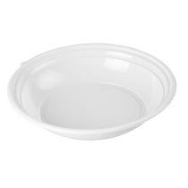 PLATO PLASTICO 20 CM.HONDO B/12 UND.