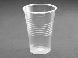 VASOS PLASTICO 22 CL. TRANSP. B/100 UND.