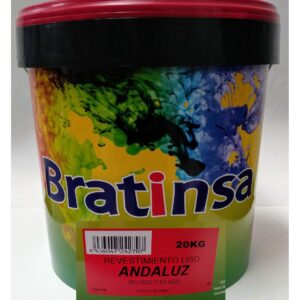 PINTURA REVEST. LISO BRATINSA 20 KG.