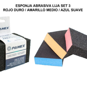 LIJA ESPONJA ABRS. SURT.E-3 PAMEX